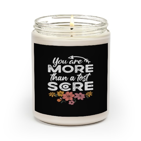 Teacher Appreciation Floral Gift Idea Scented Candles