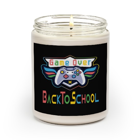 Fun Color Game Over Back To School Scented Candles