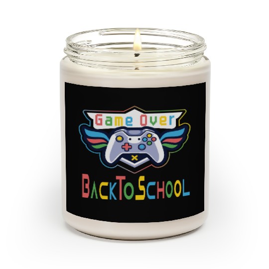 Fun Color Game Over Back To School Scented Candles
