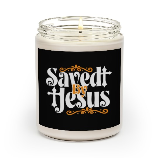 Saved By Jesus LoveJesus Christian Christmas Scented Candles