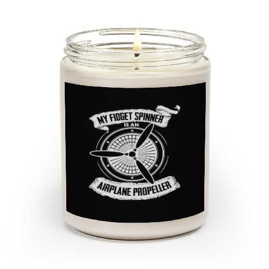 Airplaner Propeller Scented Candles