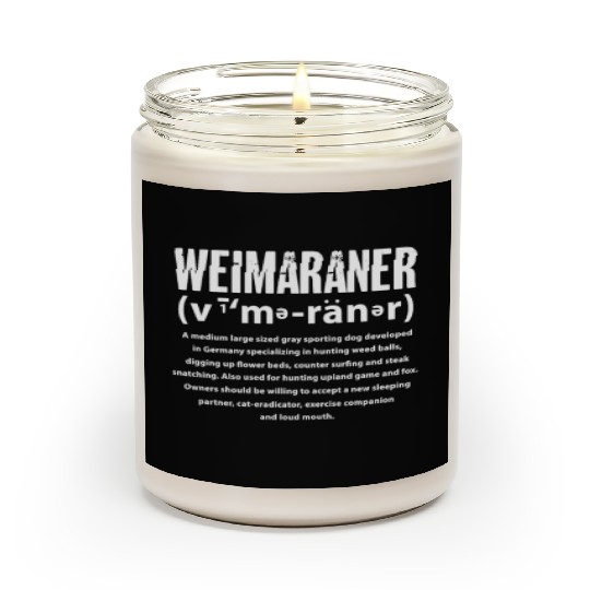 Weimaraner Definition Meaning Scented Candles