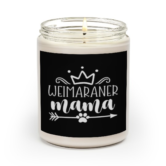 Weimaraner Mama Scented Candles
