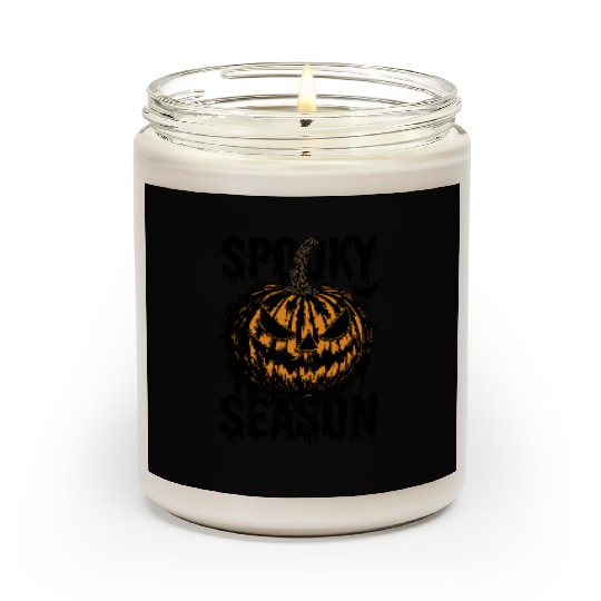 Halloween Jack O Lantern Spooky Season Scented Candles