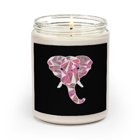 pink elephant Scented Candles