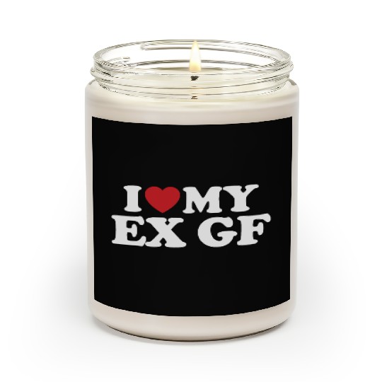 I Love My Ex Girlfriend I Heart Groovy Scented Candles