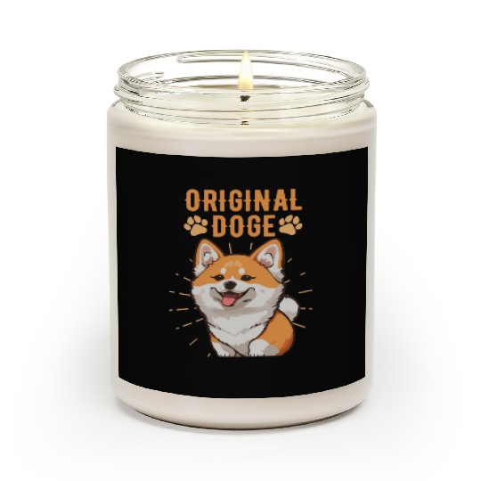 Original Doge Shiba Inu Scented Candles
