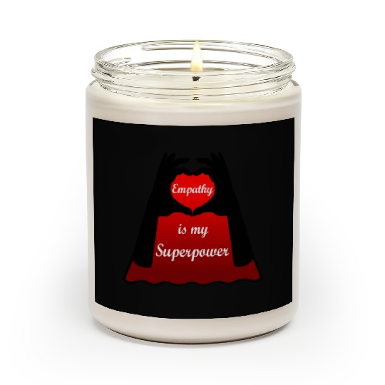 Empathy is my Superpower Cape Scented Candles