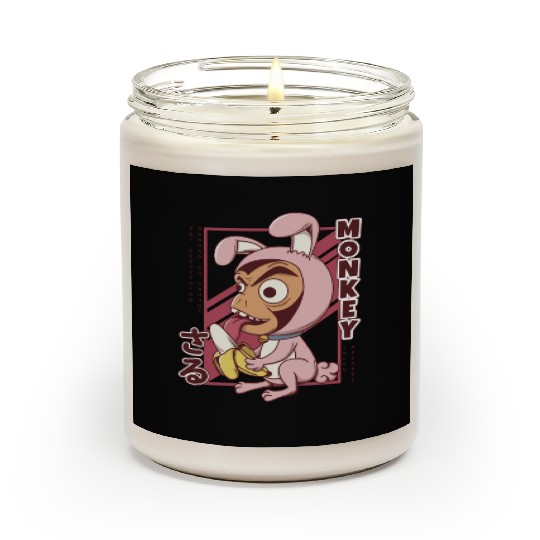 Banana Monkey Cute Scented Candles