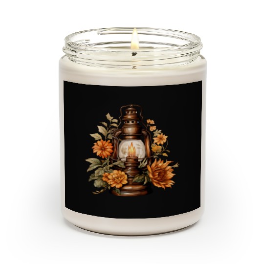 Wild Flowers Scented Candles Design - Funny gift