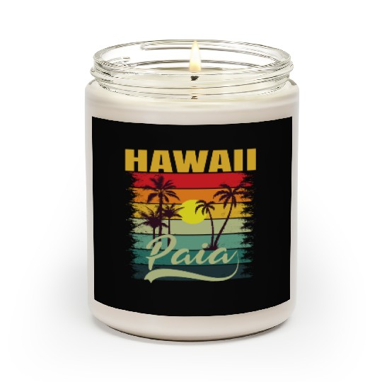 Friends Summer Travel Family Vacation PAIA Hawaii Scented Candles