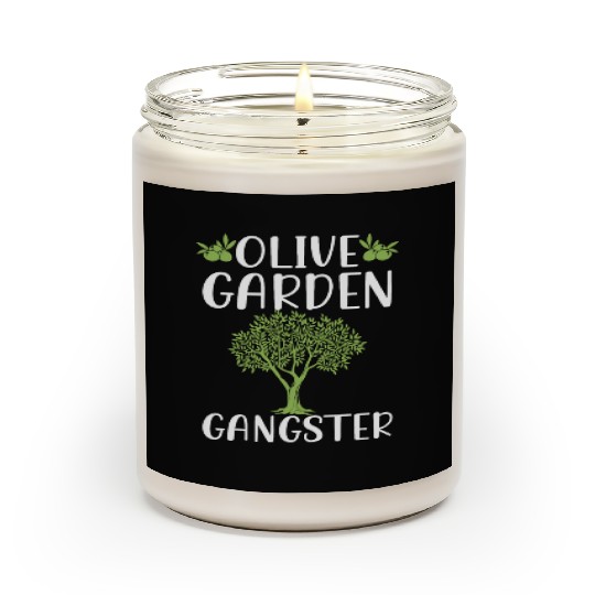 Olive Garden, Gardening, Olive Graphic Scented Candles
