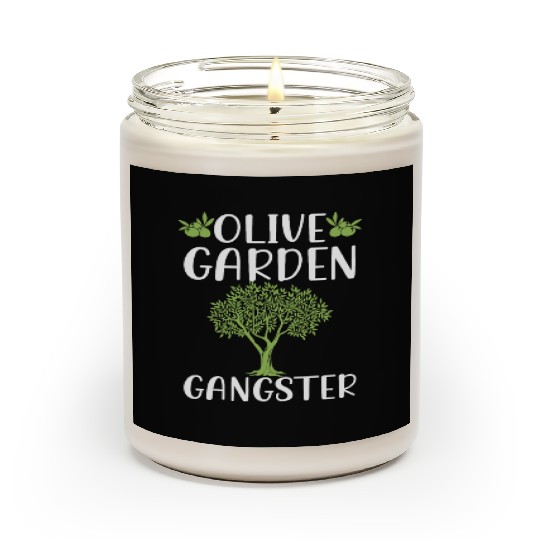 Olive Garden, Gardening, Olive Graphic Scented Candles