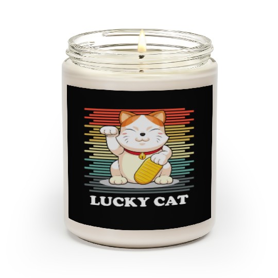 Lucky Cat - Maneki Neko Scented Candles