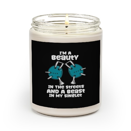 Beast In My Singlet Scented Candles