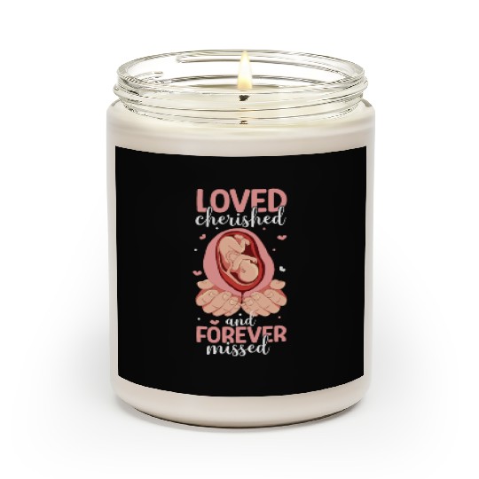 Infant Loss Miscarriage Awareness Pregnancy Loss Scented Candles