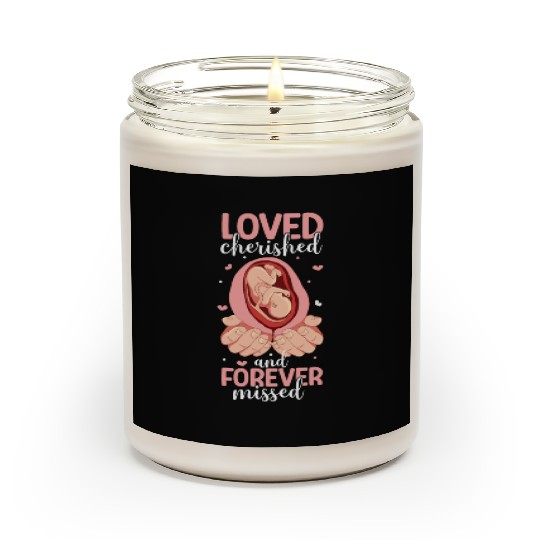 Infant Loss Miscarriage Awareness Pregnancy Loss Scented Candles