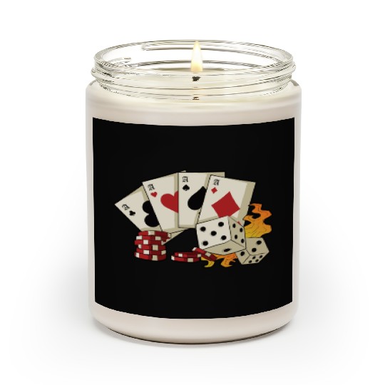 Poker Ace Texas Hold'em Scented Candles