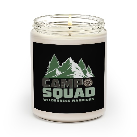 CAMP SQUAD WILDERNESS WARRIORS Scented Candles