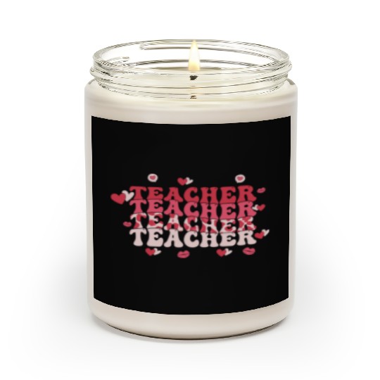 Teacher Valentines Day Gift Scented Candles