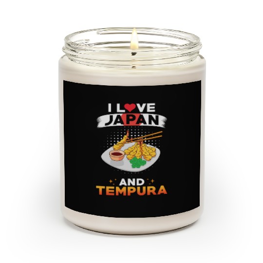 Tempura Japan Love Japanese Food Scented Candles