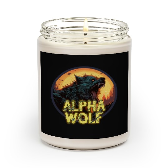 Alpha Wolf Scented Candles
