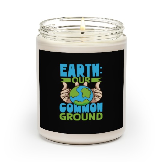 Climate Change Environmental Earth Day Planet Scented Candles