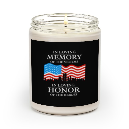 911 in loving memory Scented Candles
