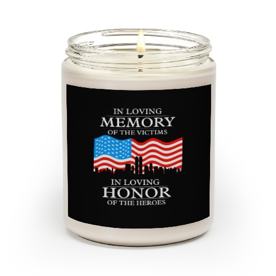 911 in loving memory Scented Candles