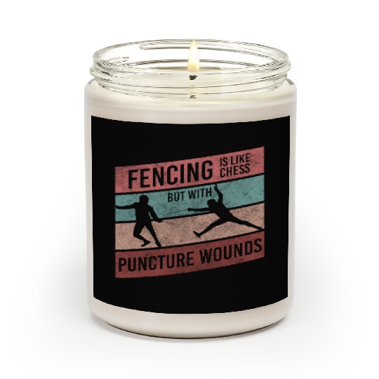 Fencing Sport Victory Sport Fencing Scented Candles