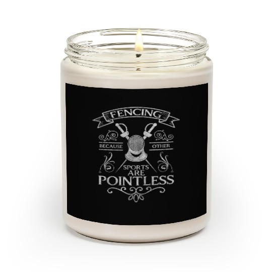 Fencing En Garde Martial Arts Scented Candles