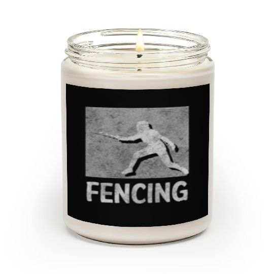 Fencing Sport Training En Garde Scented Candles