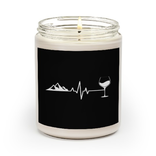 Mountains Adventure Nature Outdoor Scented Candles
