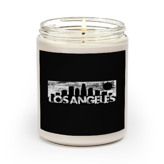 Los Angeles Cityscape Street Wear Scented Candles