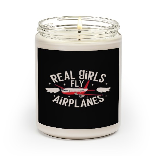 Pilot Aviation Airplane Airline Future Pilots Scented Candles