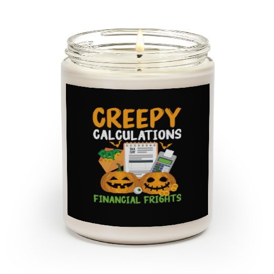 Creepy Calculations Financial Frights Halloween Scented Candles