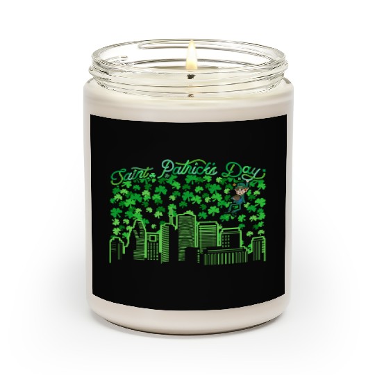 Saint Patrick's Day Houston Texas Scented Candles