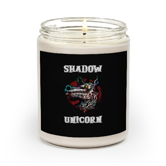 Dark Unicorn Horror Unicorn Midnight Unicorn Dark Scented Candles
