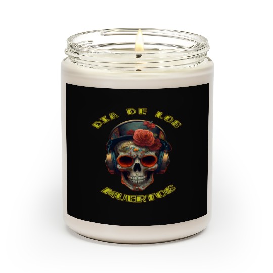 day of the dead Scented Candles