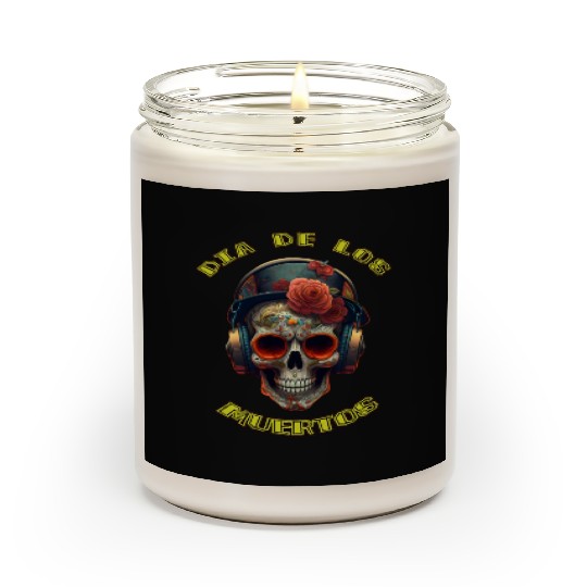 day of the dead Scented Candles