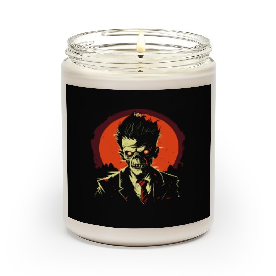 Zombie Apocalypse Ready for Halloween Grim Reaper Scented Candles