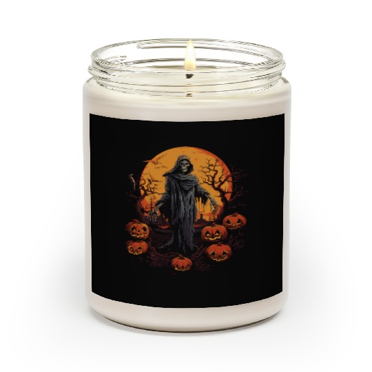Zombie Nation Halloween Gift for Fearless Souls Scented Candles
