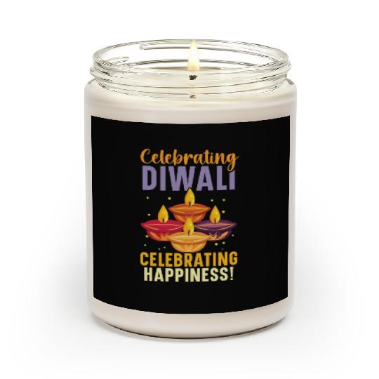 Happy Diwali Diwali Festival Indian Hindu Hinduism Scented Candles