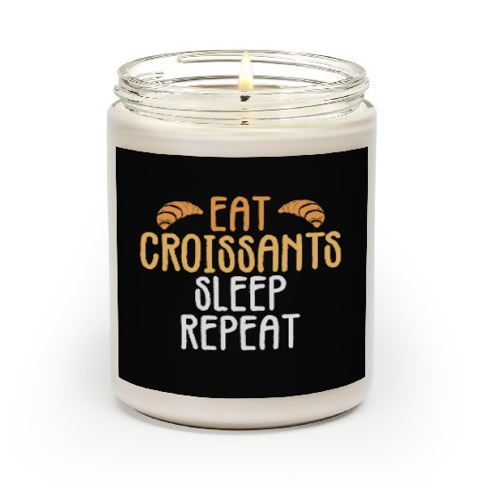 Croissant Love Joke Bakery Bread Pastry Patisserie Scented Candles