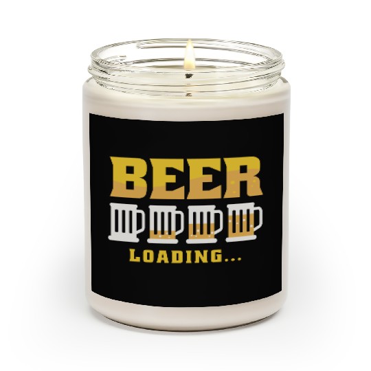 Beer loading Scented Candles