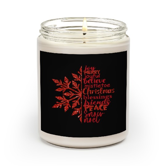 Queen My students are merry and bright sublimation Scented Candles