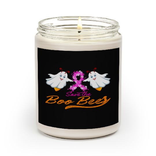 Fun Boobs Save The Boo Bees Breast Cancer Scented Candles