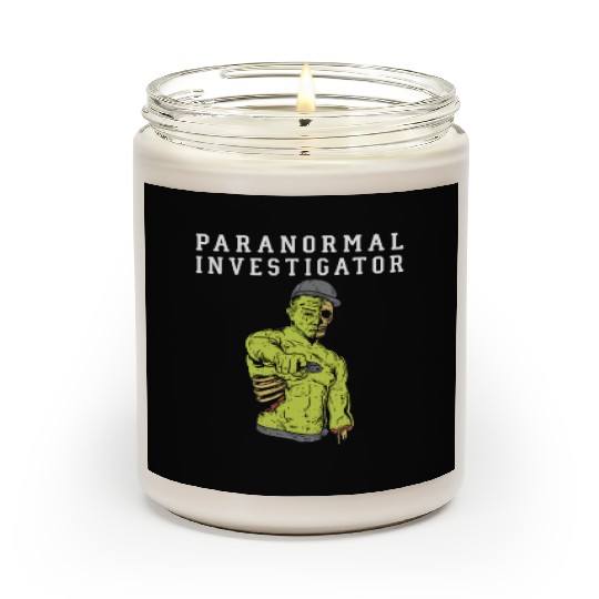 Ghost Hunting Paranormal Investigator Scented Candles