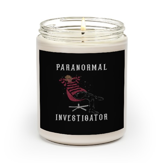 Ghost Hunting Paranormal Investigator Scented Candles
