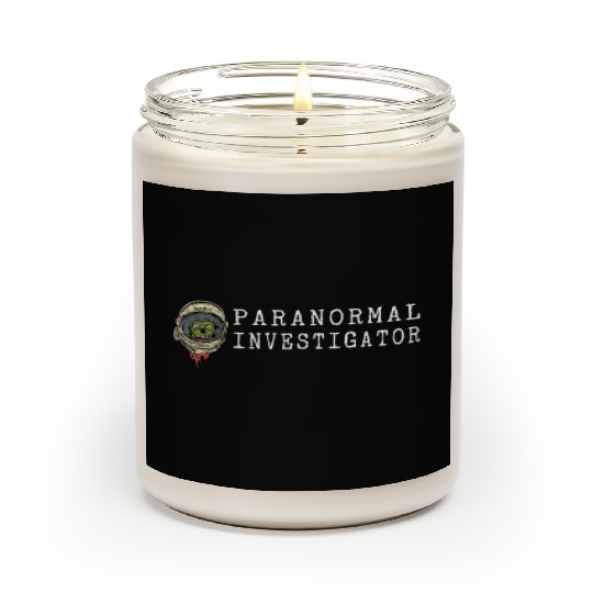 Ghost Hunting Paranormal Investigator Scented Candles
